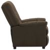 Recliner Brown Fabric