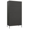 Wardrobe Anthracite 35.4"x19.7"x70.9" Steel