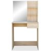 Dressing Table Chipboard 29.5"x15.7"x55.5" Oak