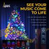 LinkedSparx LED String Lights, 110ft 420 RGB Multicolor App-Controlled LED Christmas Lights with Music Modes for Xmas Tree Indoor Party Holidays Home