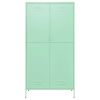 Wardrobe Mint 35.4"x19.7"x70.9" Steel