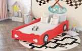 Twin Size Car-Shaped Platform Bed