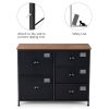 5-Drawer Storage Dresser for Bedroom and Entryway Cabinets