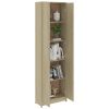 Hallway Furniture Set Sonoma Oak Chipboard