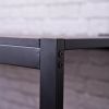 DIY Industrial Style Desk,Black Sand