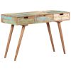 Dressing Table with Mirror 44.1"x17.7"x29.2" Solid Reclaimed Wood