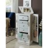 Talor Jewelry Armoire in White