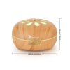 Zokop 2135yk 550ml Aroma Diffuser Brown Plastic with White Remote Controller Colorful Light RT