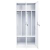 Wardrobe White 31.5"x19.7"x70.9" Steel