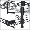 Free shipping 4 Tiers Clothing Storage Rack into consideration  Clothing Storage Rack Black  YJ