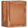 Bedside Cabinet 15.7"x11.8"x11.8" Solid Sheesham Wood