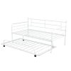 [Not allowed to sell to Walmart] Metal daybed with trundle