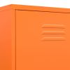 Wardrobe Orange 35.4"x19.7"x70.9" Steel