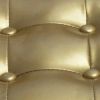 Tub Chair Armchairs Gold Faux Leather