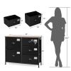 5-Drawer Storage Dresser for Bedroom and Entryway Cabinets