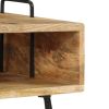 Bedside Table Solid Mango Wood 15.7"x13.4"x18.5"