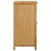 Wardrobe 29.9"x20.5"x41.3" Solid Oak Wood