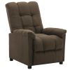 Recliner Brown Fabric