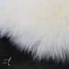 Natural white Real large double pelt New zealand Sheepskin area rug Runner 2x6 feet