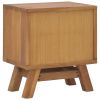 Bedside Cabinet 15.7"x11.8"x17.7" Solid Teak Wood