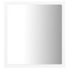 LED Bathroom Mirror White 15.7"x3.3"x14.6" Chipboard