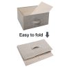 3-Tier Storage Drawer Rack with 5 Non-woven Fabric Drawers for Living Room, Bedroom and Entryway XH