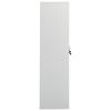 Wardrobe Light Gray 31.5"x19.7"x70.9" Steel