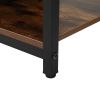 TV Stand for TV up to 50 inch 3 Tier Entertainment Center Modern TV Stand Media Console Table with Open Shelving Storage Wood Retro Industrial TV Cabi