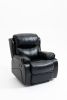 [Only for Pickup] 36.5'' Wide Faux Leather Manual Glider Standard Recliner, 3 Colors Available