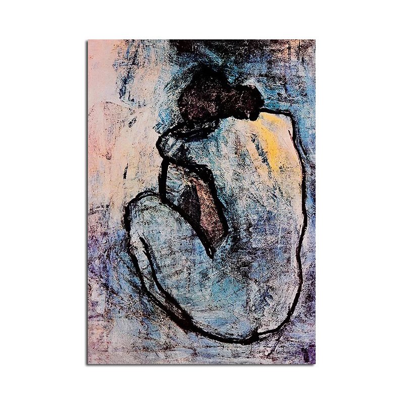 Ha's Art 100% Handmade Abstract Oil Painting Wall Art Modern Minimalist Women Picture Canvas Home Decor For Living Room Bedroom No Frame Ha's Art 100% Handmade Abstract Oil Painting Wall Art Modern Minimalist Women Picture Canvas Home Decor For Living Room Bedroom No Frame
