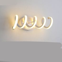 New Bedside Lamp Wall Lamp Bedroom Simple Modern Fashion (power: warm light, style: J)