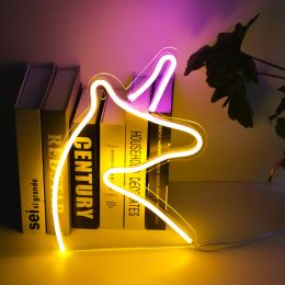 Neon decoration ins creative wall bar atmosphere lamp clean bar bed lamp romantic bedroom room layout (Model: Unicorn)