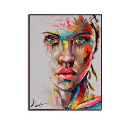 Ha's Art Top Selling Handmade Abstract Oil Painting Wall Art Modern Minimalist Fashion Figure Picture Canvas Home Decor For Living Room Bedroom No Fra (size: 50x70cm)