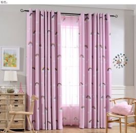 Rainbow Children Boys And Girls Bedroom Den Blackout Curtain Cloth (Color: 6style, size: 150x270cm)