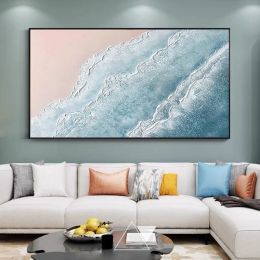 100% Hand Painted Paintings Abstract Canvas Painting Wall Art For Living Room Bedroom Room Unique Decor Unframed Large Size (size: 60x90cm)