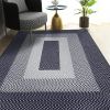 Area Rug Hand Woven Premium Cotton Material Eco Friendly Braid Craft Beautiful Carpet Non-Slip Durable Comfortable for Living Room Bedroom Home Decora