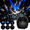 Children's starry sky projector, LED luminous projector, 360-degree rotating starry sky projector lamp with timer auto-off and USB cable, ideal decora