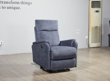 HOME-LIVING  ROOM RELEX ELECTRIC RECLINER CHAIR (Color: Dark Gray)