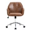 Lower Price office furniture chair swivel low back Nordic Home adjustable Leather office chair