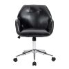 Lower Price office furniture chair swivel low back Nordic Home adjustable Leather office chair