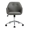 Lower Price office furniture chair swivel low back Nordic Home adjustable Leather office chair