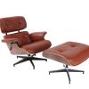 High grade vintage 8 layer leather plywood ergonomic design office chair