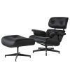 High grade vintage 8 layer leather plywood ergonomic design office chair