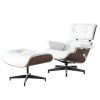 High grade vintage 8 layer leather plywood ergonomic design office chair