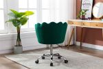 COOLMORE Swivel Shell Chair for Living Room/Bed Room, Modern Leisure office Chair Green