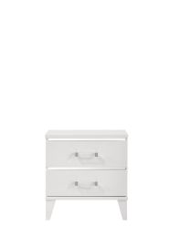 Chelsie Nightstandâ€¢ White Finish (SKU: 27393)