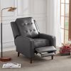 Orisfur. Push Back Recliner Manual Armchair with Medieval style Accent Chair for Living Room, Bedroom, Home Office  YJ