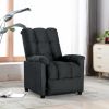 Recliner Dark Gray Fabric