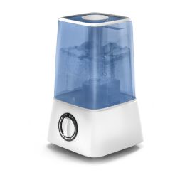 2-in-1 Ultrasonic Humidifiers for Large Bedroom 1.2 Gallon Tank, Choose Color (Color: Blue)