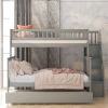 Twin over Full Bunk Bed with Trundle and Staircase